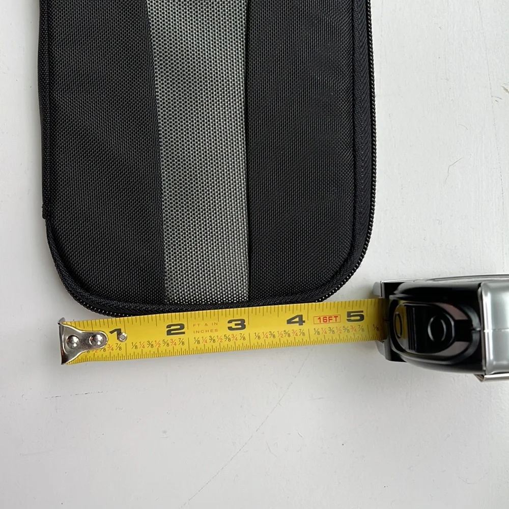 EB Guide Travel Case Tech Organizer Durable Zippered Pouch Modern Minimalist